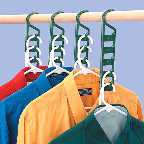 cool space saving hangers-vertical