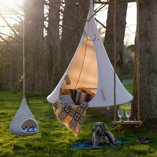 Hanging Chairs for Ultimate Relaxation in the Backyard