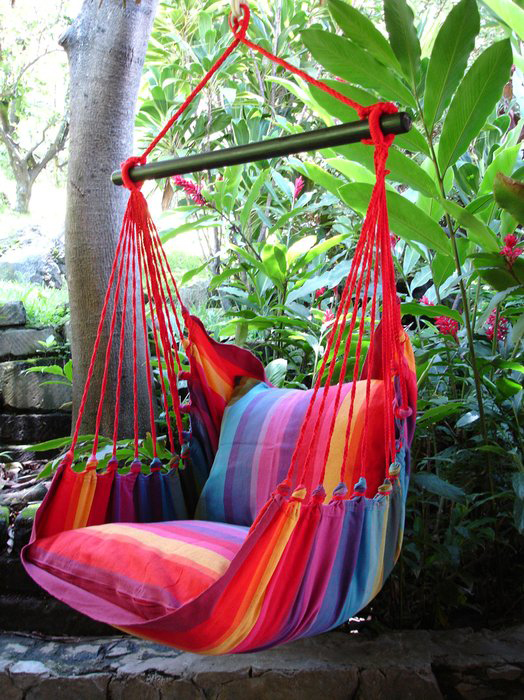 hanging chair-colorful