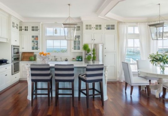 kitchen bar stools-stripes