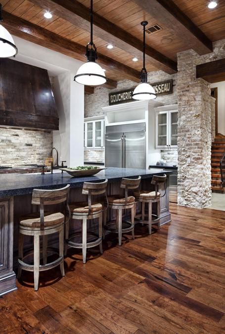 kitchen bar stools-wooden