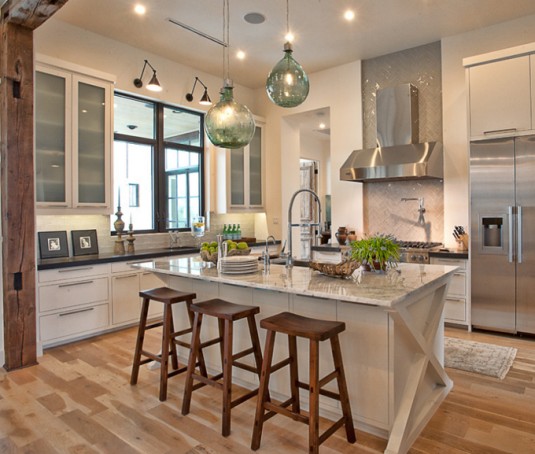 kitchen bar stools-wooden