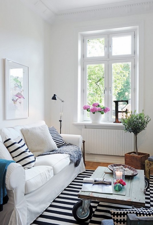 living room- scandinavian style