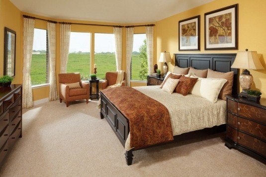 master bedroom-brown