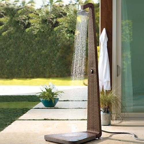 outdoor shower