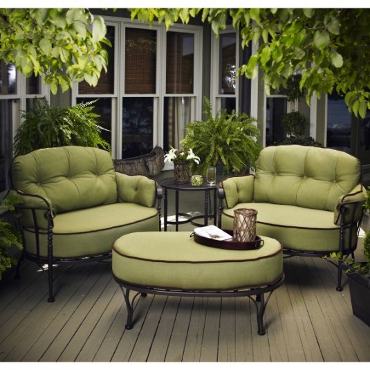 patio furniture-green