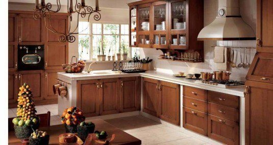 rustic kitchen-small