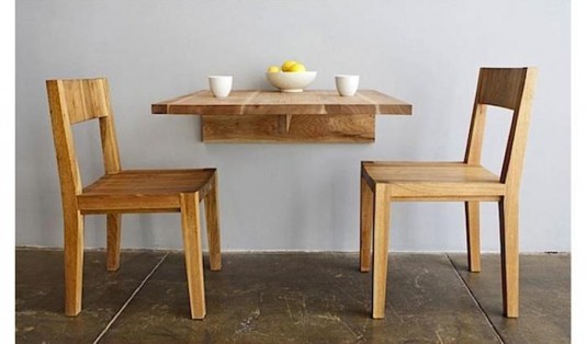 space-saving-dining-tables-wall