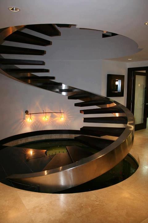 spiral staircase-steel