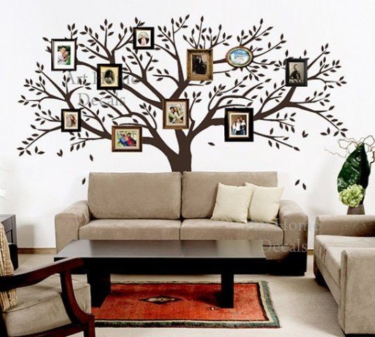 wall decal-family tree