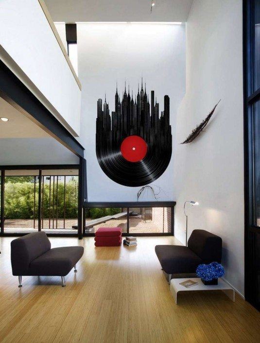 wall decal-music