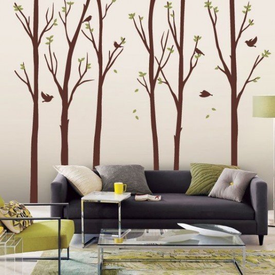 wall decal-trees