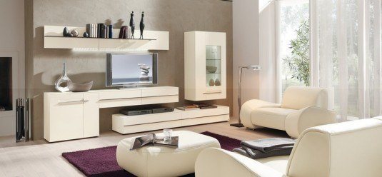 living room-white