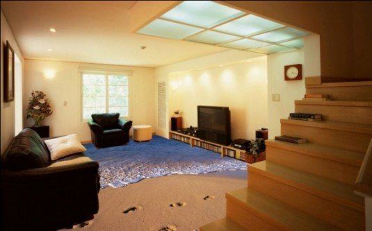 3d floor-living room3