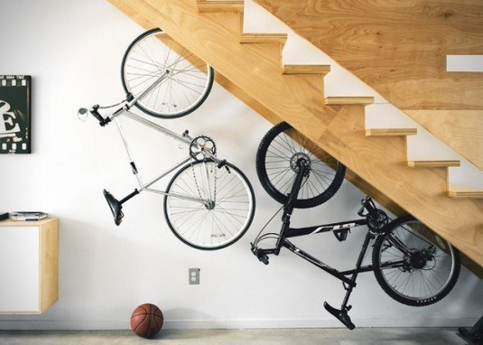 Dual-Staircase-Bike-Storage