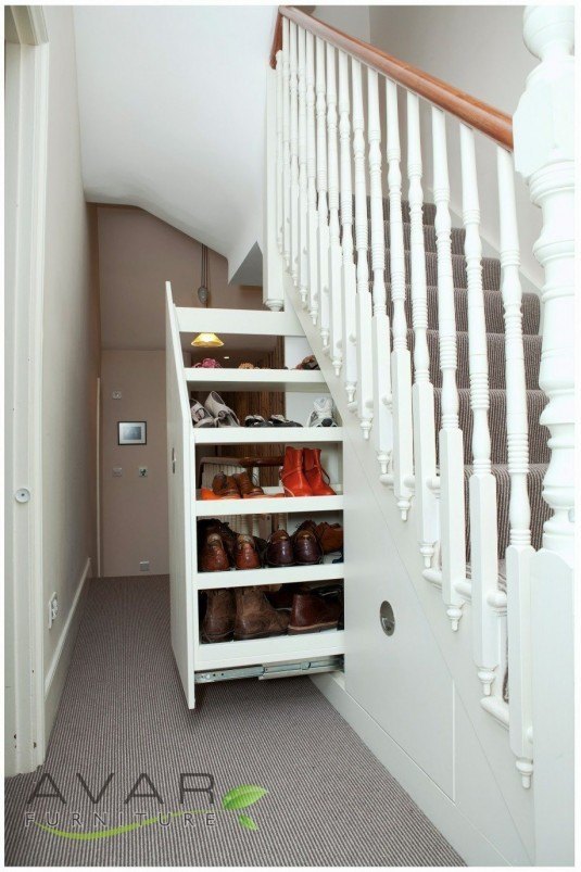 Stylish-Under-Stairs-Storage-Designs-with-storage-and-shoes-also-white-wooden-staircase-astonishing-storage-under-stairs-designs-918x1377