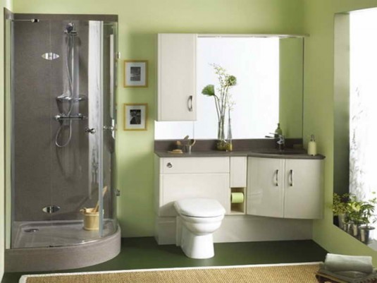 bathroom-green