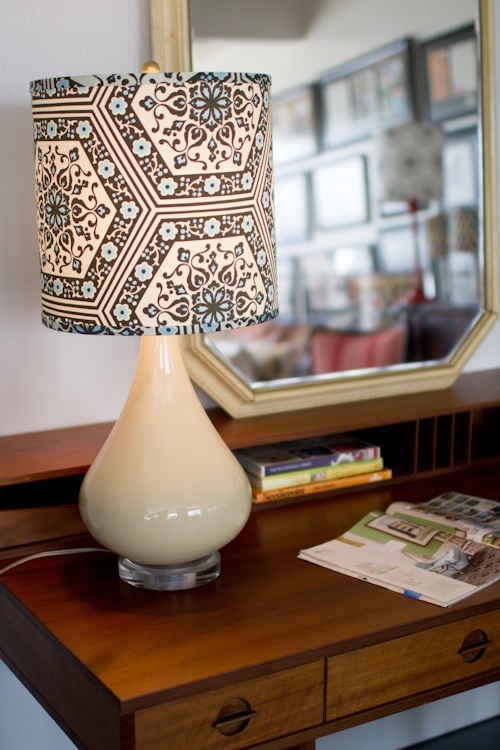 colorful lampshade