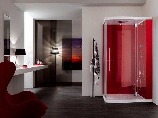 comfortable-ultramodern-bathroom-designs-in-red-ultra-modern-bathroom-design