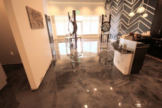 epoxy floor-modern