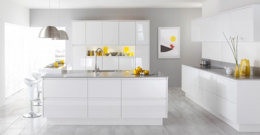 kitchen-modern white