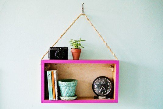 pink shelf