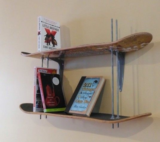 skateboard shelf