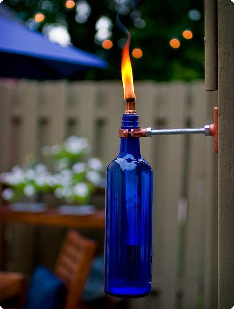 wine bottle torch