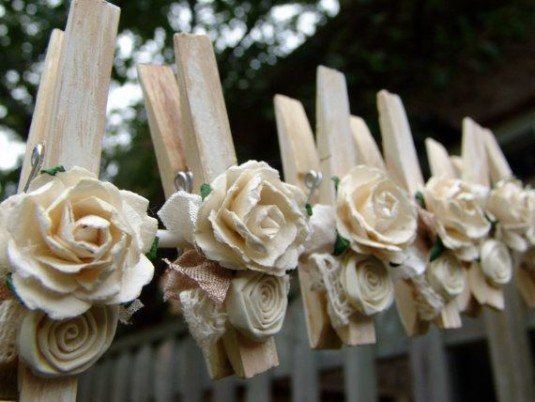 decorated clothespins