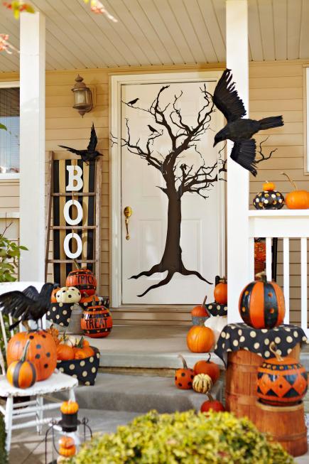 halloween stair decor 10