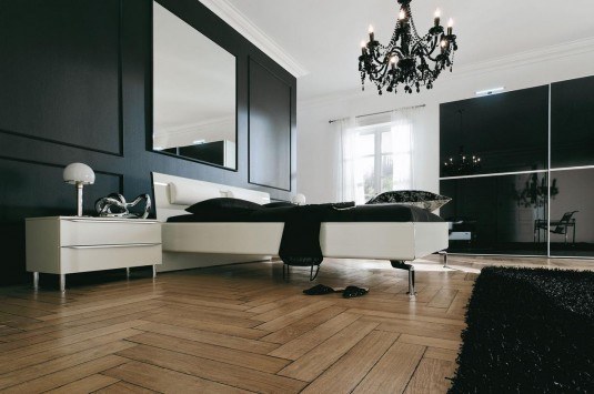 Verwonderend Dark Bedrooms That Will Make A Dramatic Impression On You KD-73