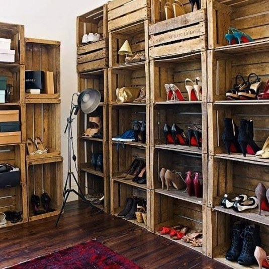 shoe storage