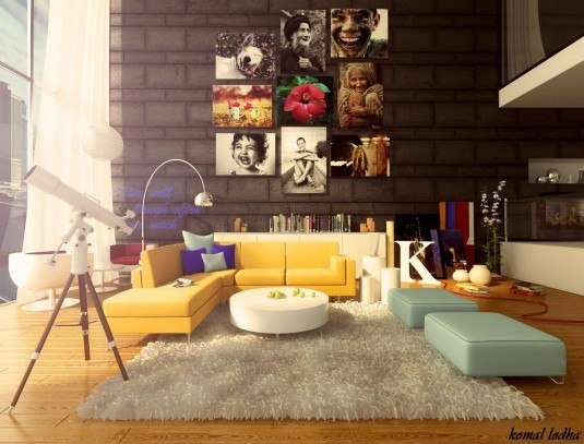 Colorful-living-room-design