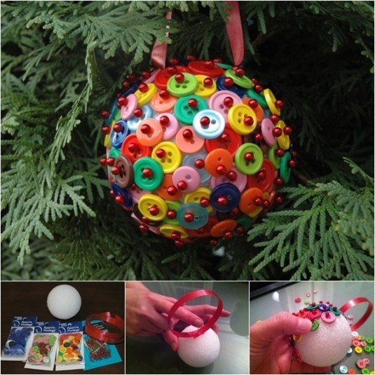 button ornaments