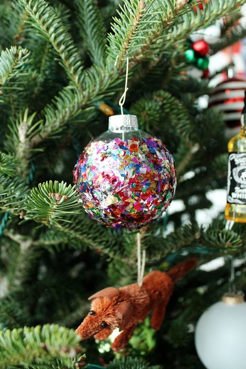 confetti ornaments