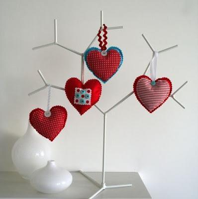 heart ornaments