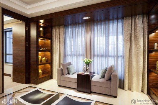 modern-style-living-room-floor-to-ceiling-curtains-design-renderings