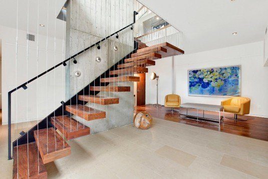Beautiful-Floating-Staircase-mode-Portland-Modern-Staircase-Remodel-ideas-with-Ann-Sacks-appliances-arc