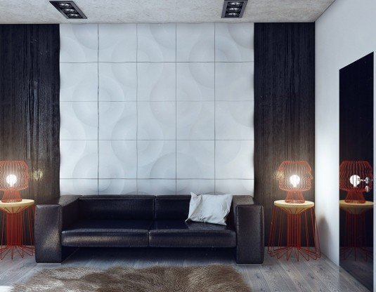 black-and-white-wall-texture