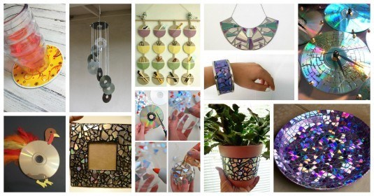 Wonderful Ways To Reuse The Old CD's Into Something Useful