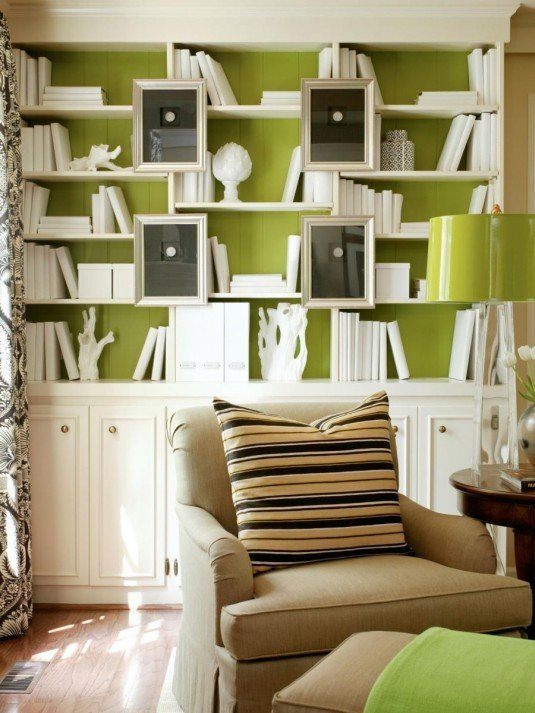 Color-Lime-Green-Office-Bookcase