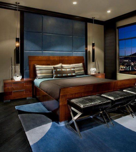 Masculine-bedroom-with-a-modern-rustic-look