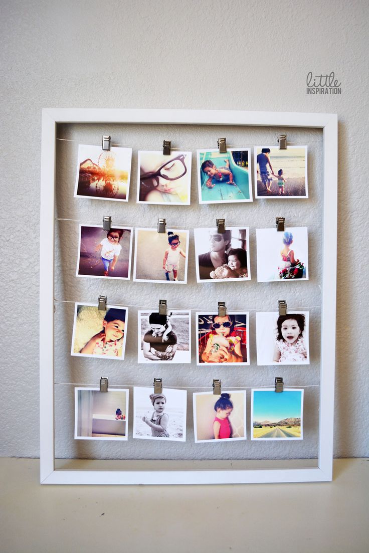 17 Smart and Creative DIY Ideas to Display Your Family Photos