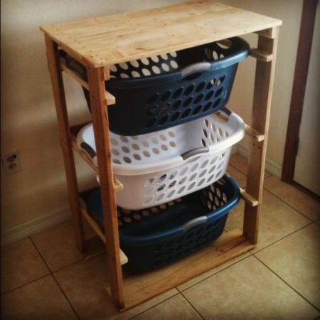 laundry basket dresser