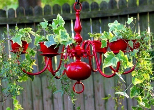 Chandelier-Planter