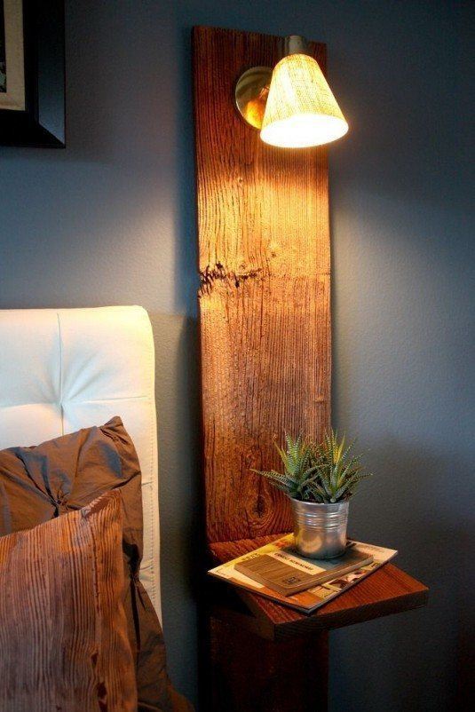a-wooden-board-can-be-used-as-an-unique-DIY-nightstand