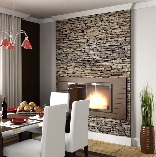 Delightful Stone Wall Dining Rooms That Will Amaze You