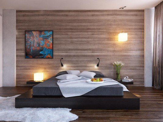 modern-minimalist-interior-bedroom-design-vinyl-wood-wall-cladding-wall-accent-material-vinyl-wood-textured-floor-material-white-leathered-area-rug-wallmounted-wall-lighting-wood-designs-on-walls-dec