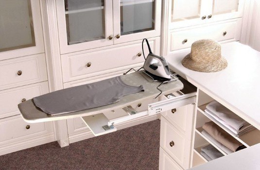 pull out ironing board