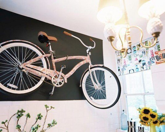 Bicycle+Storage+bike+hung+wall+black+paint+roxQ0H7P2LDl